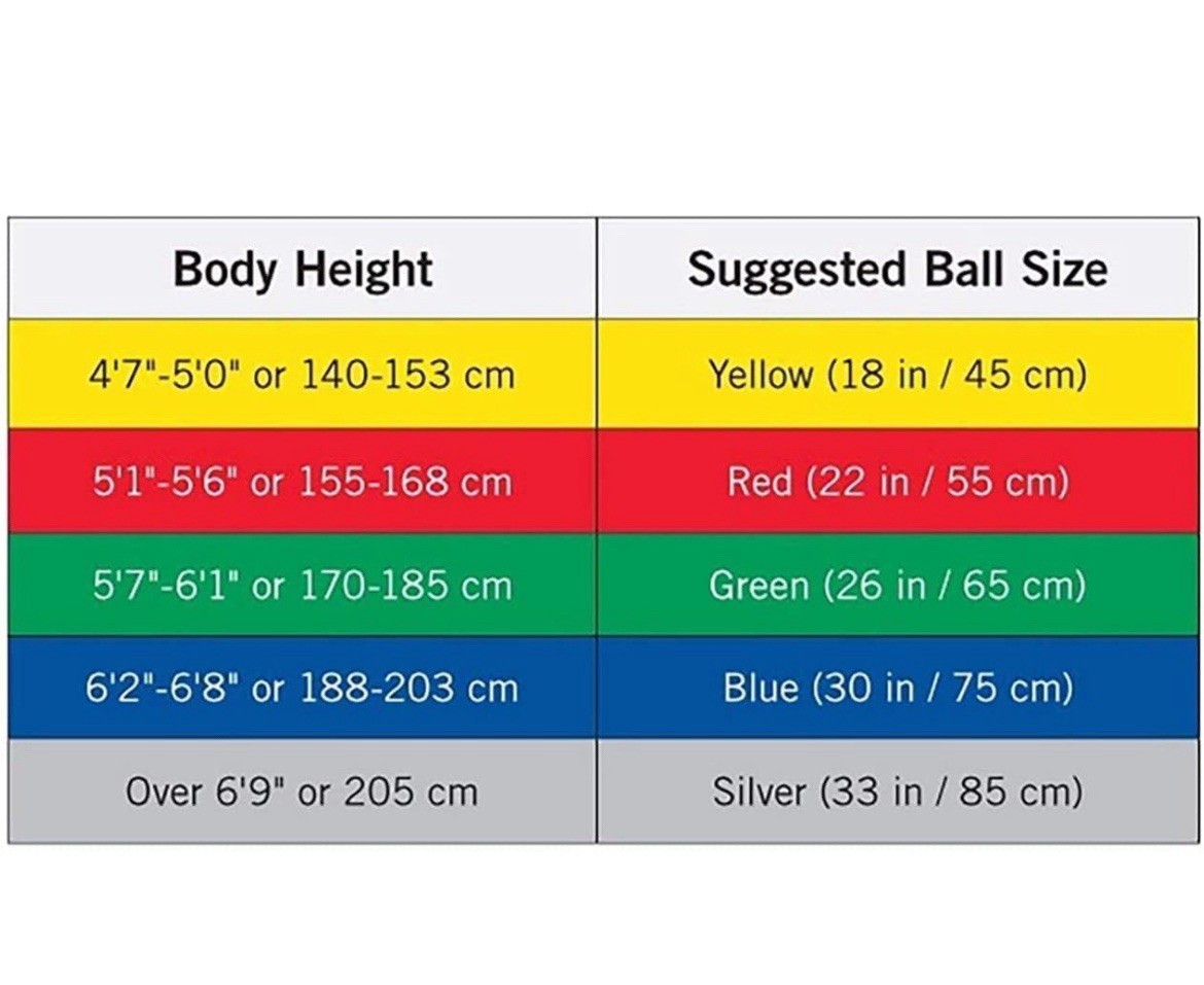Exercise Ball 75cm 30in