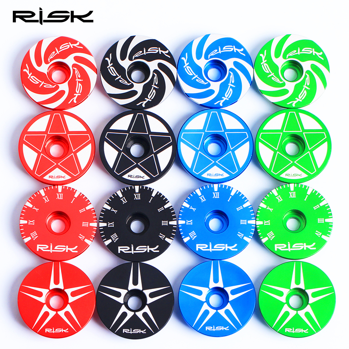 NEW MTB BMX Fixed gear/folding bike stem top cap lid Road Bicycle Headset Cover