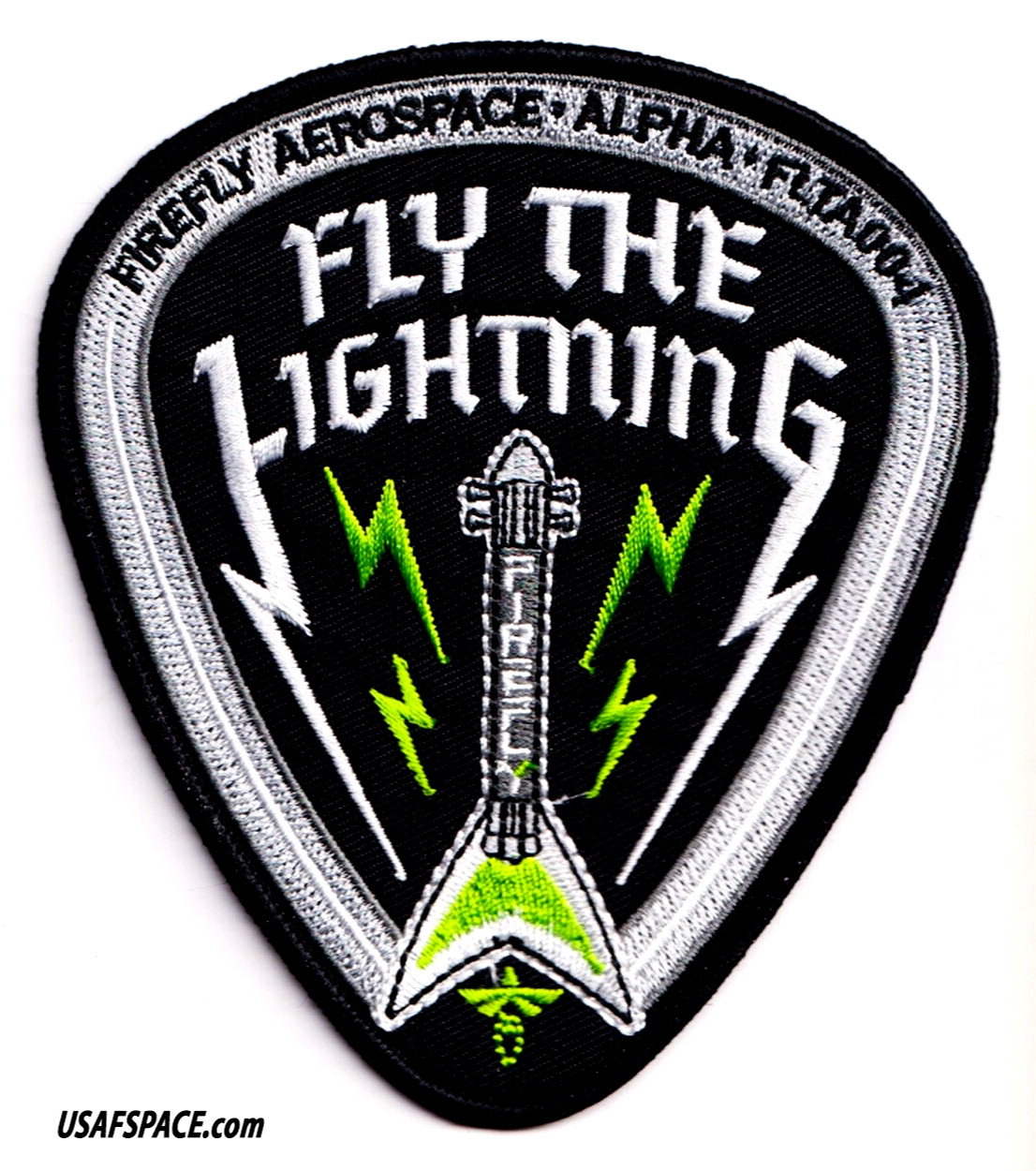 Authentic FIREFLY Alpha FLT-4 -Fly the Lightning-USSF ESA SATELLITE DEMO PATCH