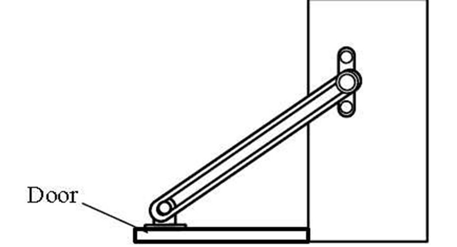 Adjustable Friction Lid Support - 6" - Unichrome