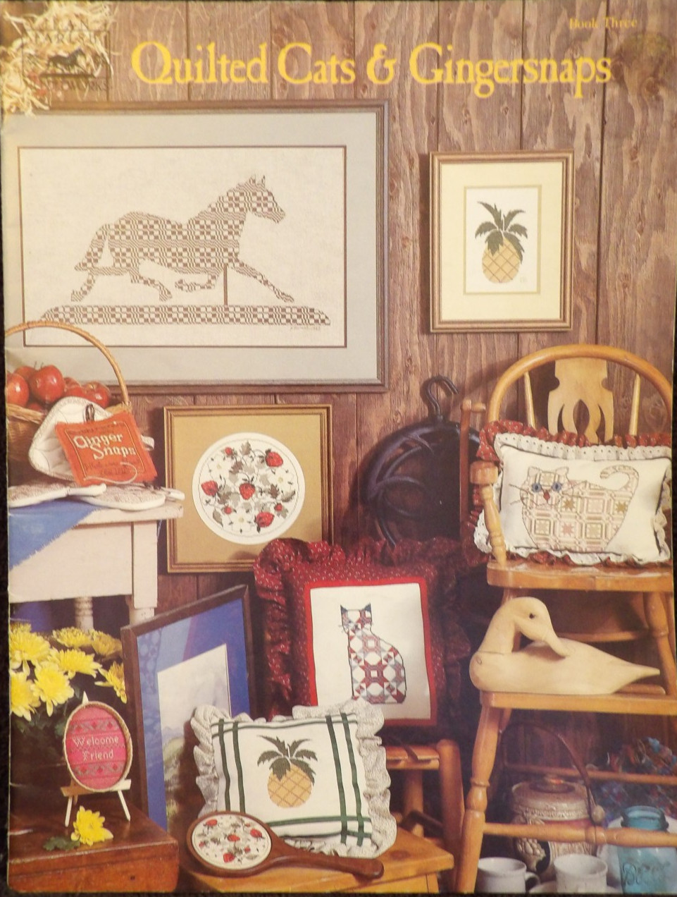 Quilted Cats & Gingersnaps Leaflet from Jean Farish Needleworks