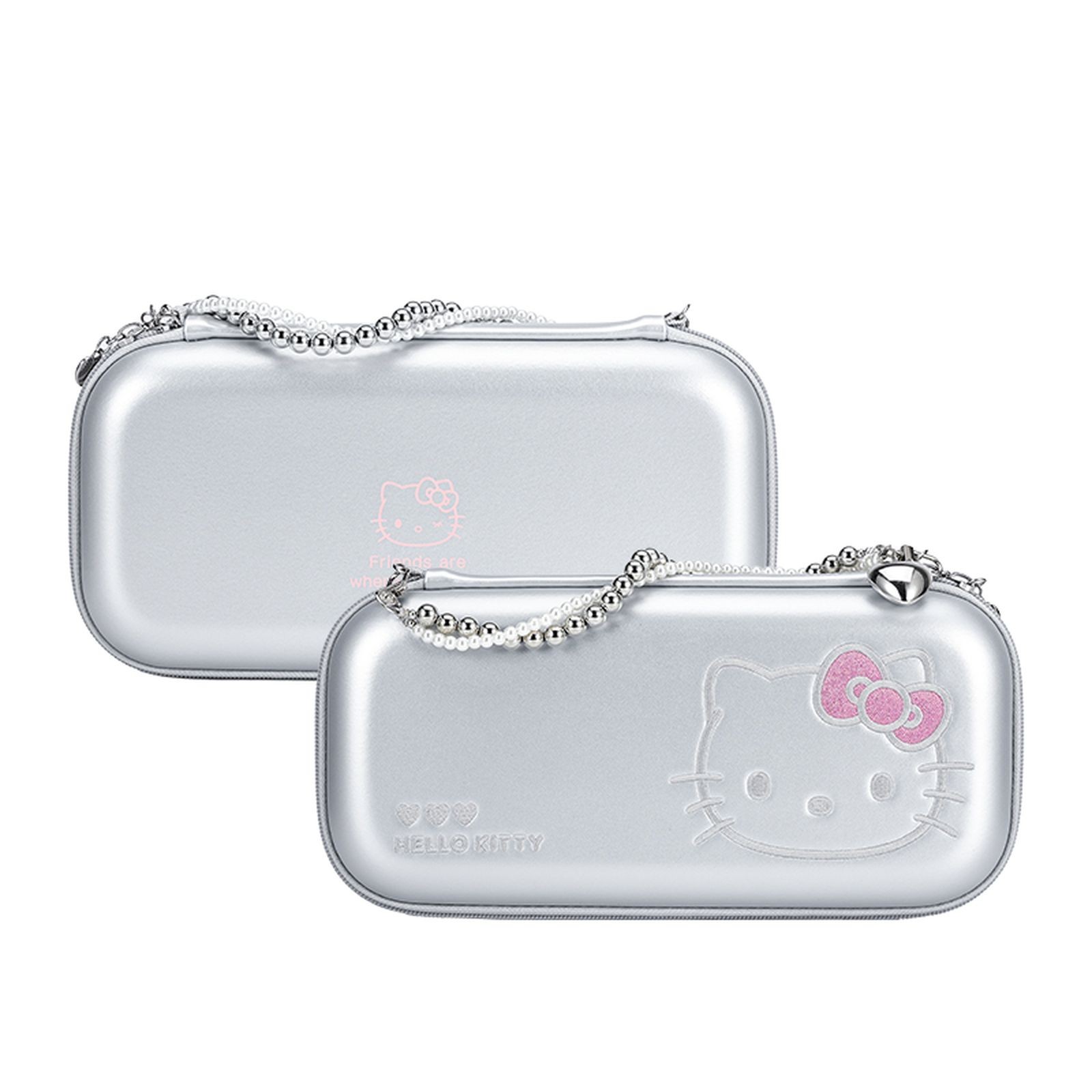 Cartoon Carrying Case for Nintendo Switch 2025 Storage Bag Silver Hard Shell KTY