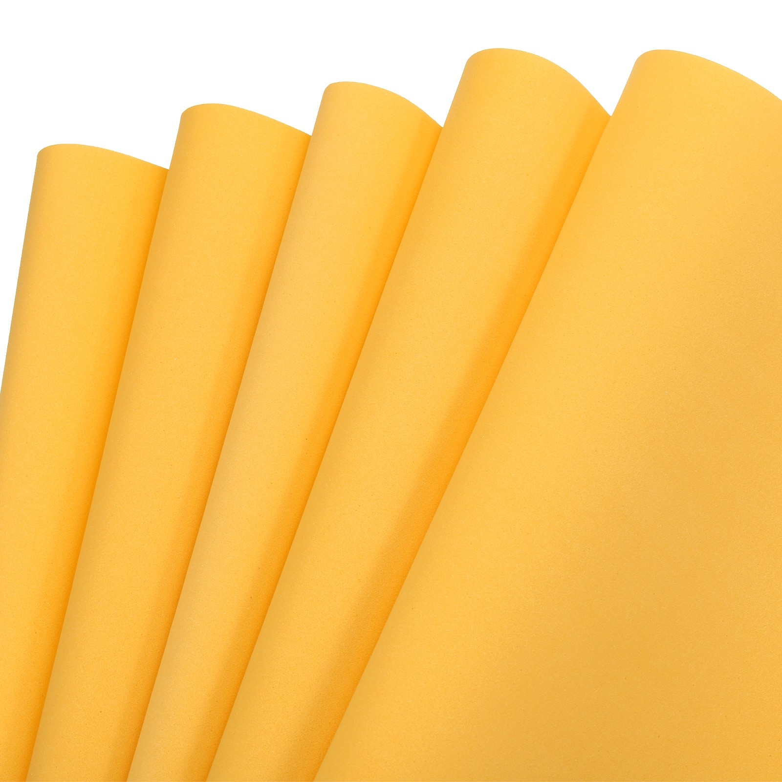 EVA Foam Sheets Gold Tone 19.7 Inch x 17.7 Inch 0.8mm Thick Crafts Sheets 5Pcs