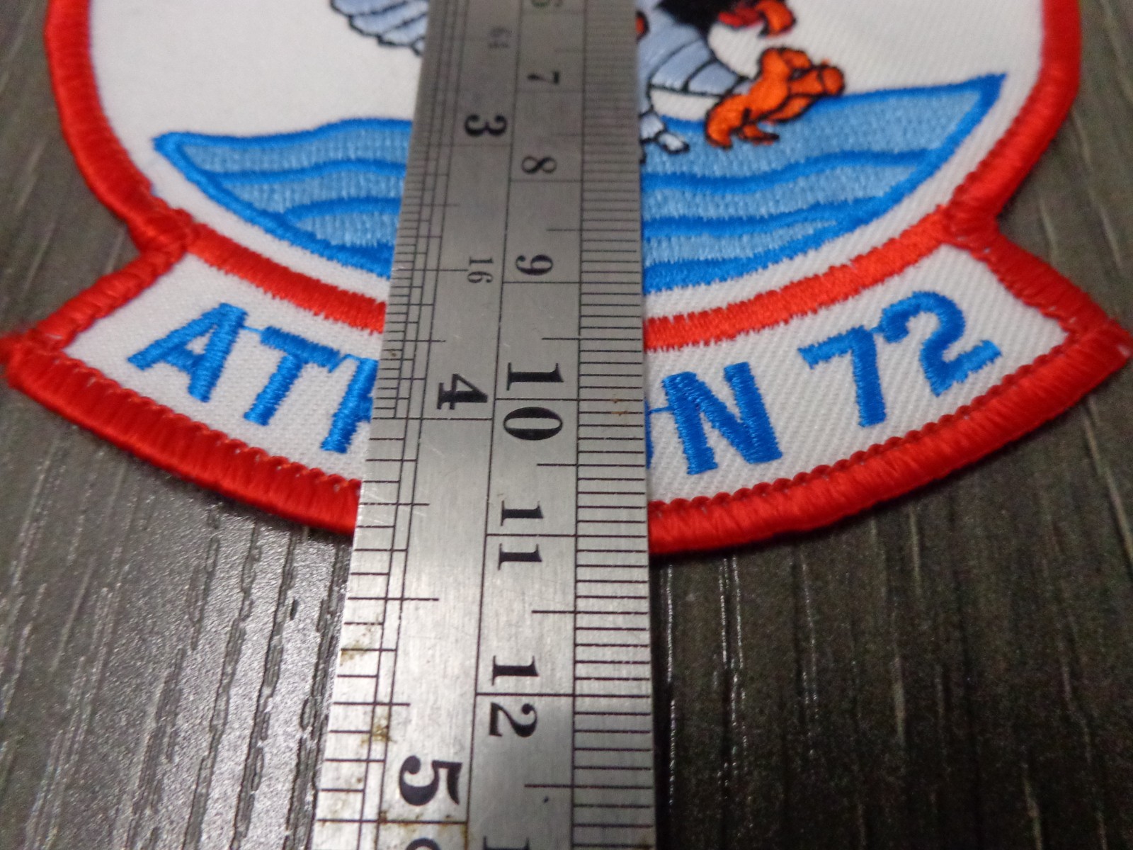 4" NAVY VA-72 BLUE HAWKS ATKRON 72 FIXED WING SQUADRON EMBROIDERED PATCH NEW