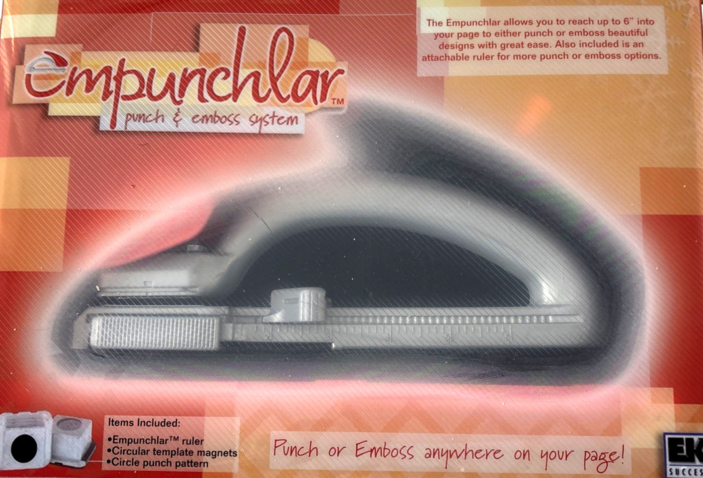 EMPUNCHLAR Punch & Emboss System - EK Success - NEW!
