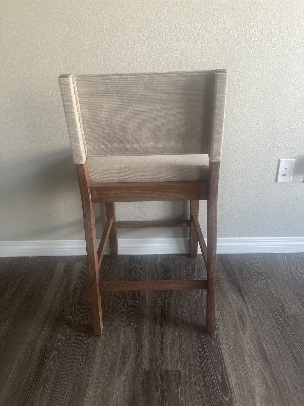 Nathan James. Linus Bar Stool | 24" Counter-Height | Solid Wood