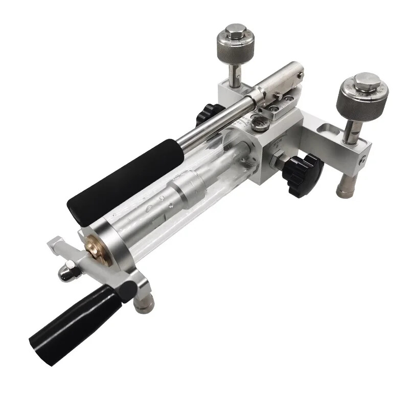 Portable Pneumatic Pump Pressure Source Gauge Hydraulic Calibration Station