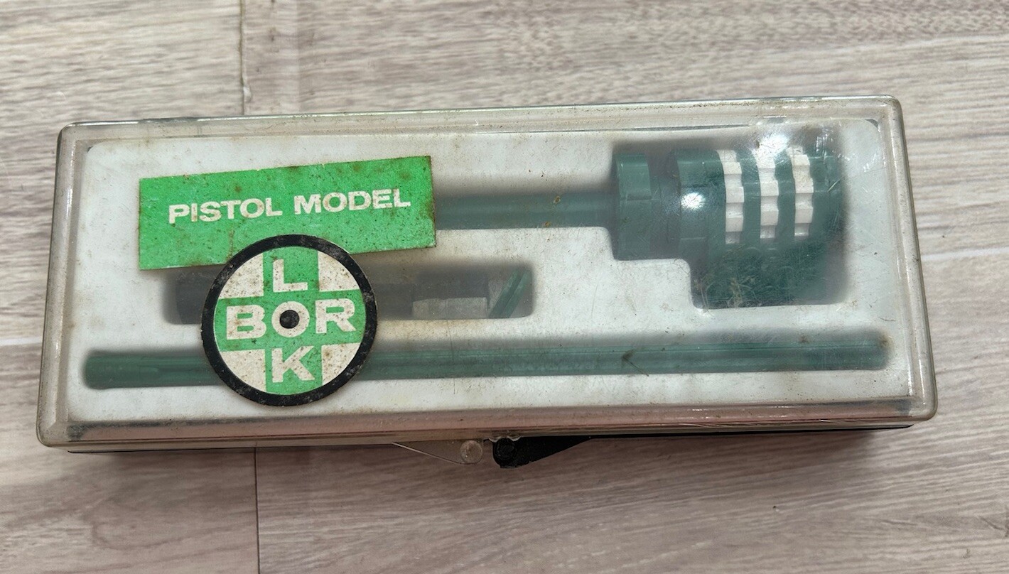 Vintage Bor-Lok Gun Safety Device Pistol Model 877
