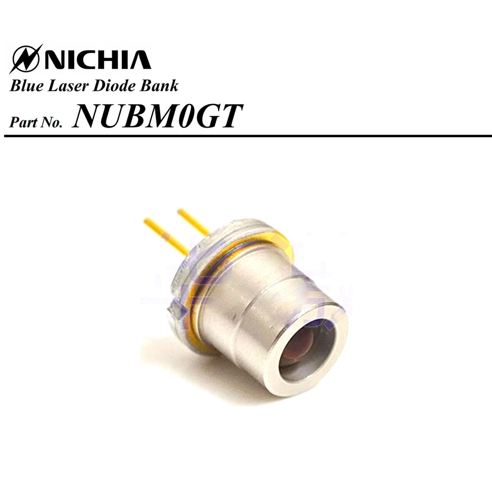 1pc New NICHIA NUBM0G 465nm 470nm 4.75W Deep Blue Light High Power Laser Diode