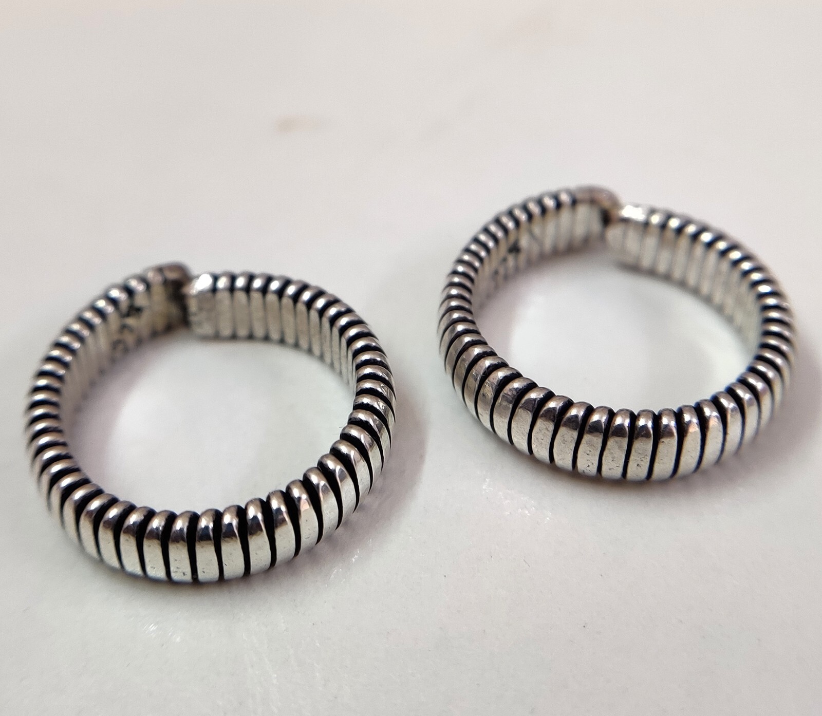 925 Sterling Silver Toe Band Ring Stackable Adjustable Toe Ring for Women Gift