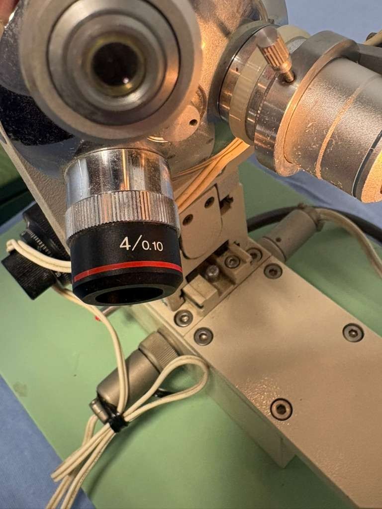 Narishige Microforge Microscope Model MF-9 w/ Foot Pedal