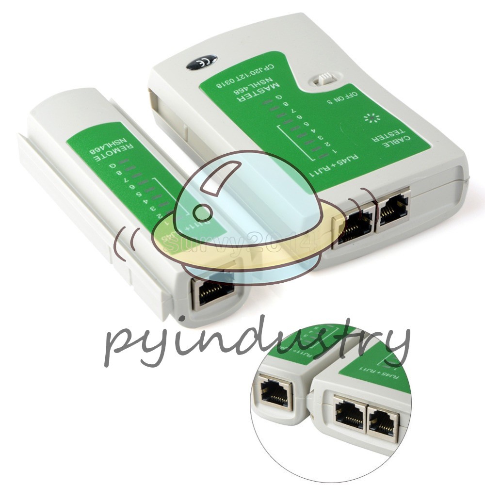 RJ45 RJ11 Cat5e Cat6 Network Lan Cable Tester Test Tool New