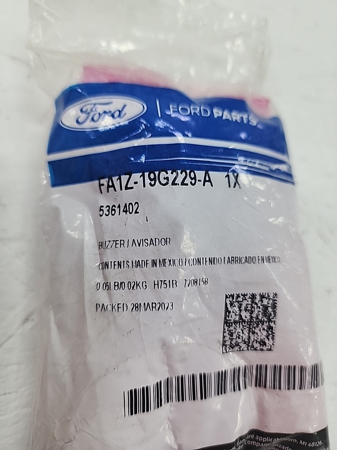 LINCOLN CONTINENTAL SMART KEYLESS KEY LESS WARNING BUZZER OEM 2017 - 2020 #3040