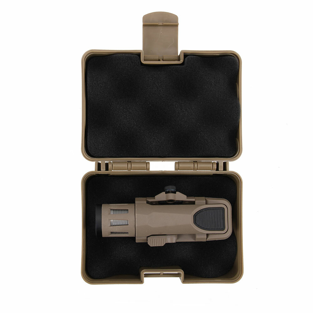 Multi Function Button Tactical 400 Lumen Weapon Light White LED WML Flashlight#