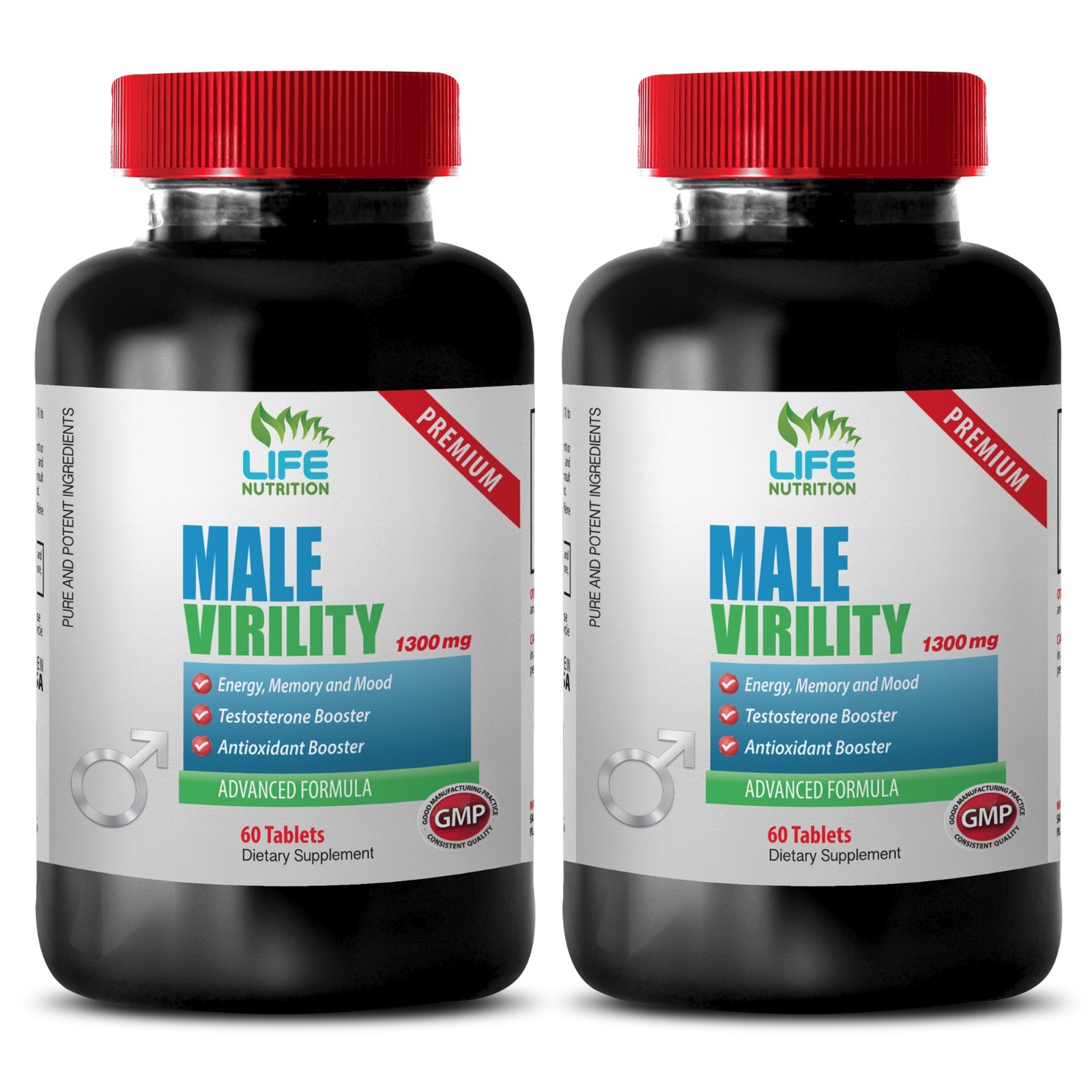 Best Male Sexual Supplements - Male Virility 1300mg - Maca Seeds 2B
