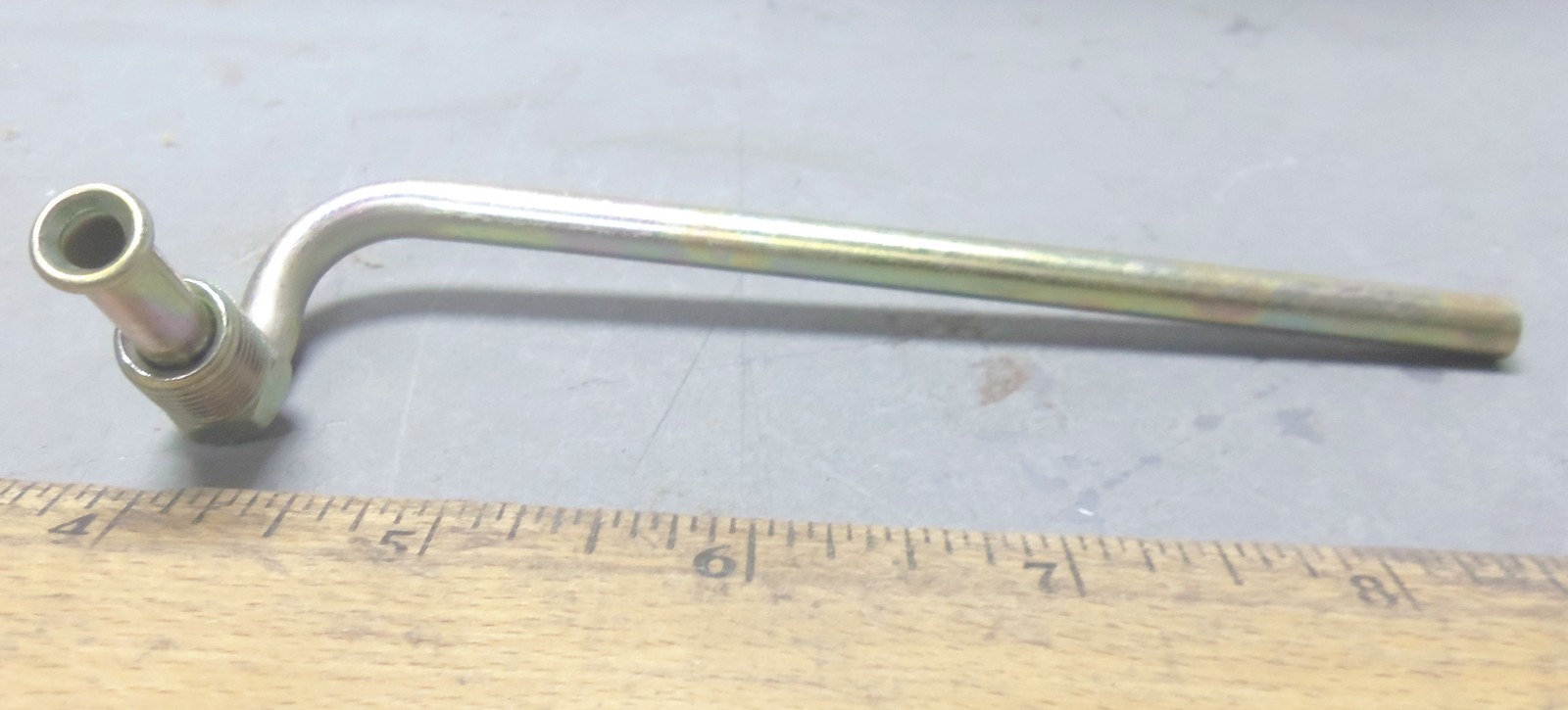 Erin - Drain Back Tube Assy for Military 6 HP Gas Engine - P/N: 13206E0060 (NOS)