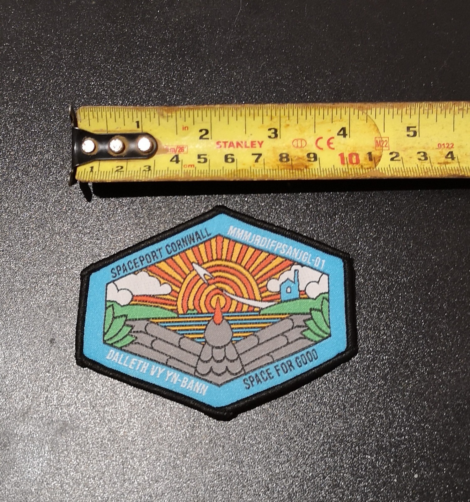 Spaceport Cornwall Mission Patch - Virgin Orbit Launch - Space For Good - Rare