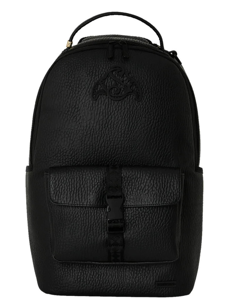 Sprayground De Luxe Backpack🔥New Black Travel Bookbag School Bag