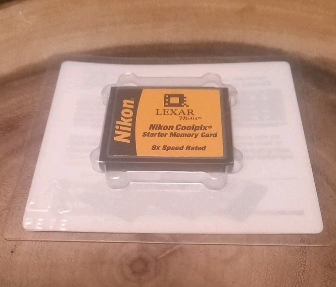 VTG Lexar Media Nikon Coolpix Starter Memory Card (16MB) 8x Speed Digital Film