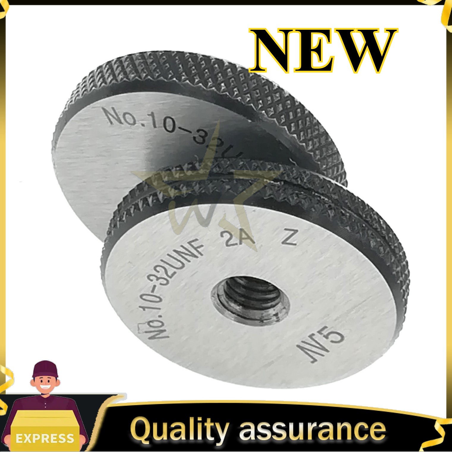 10-32 UNF 2A Thread Ring Gage Thread Ring Gauge GO NOGO #10-32 UN Ring Gage