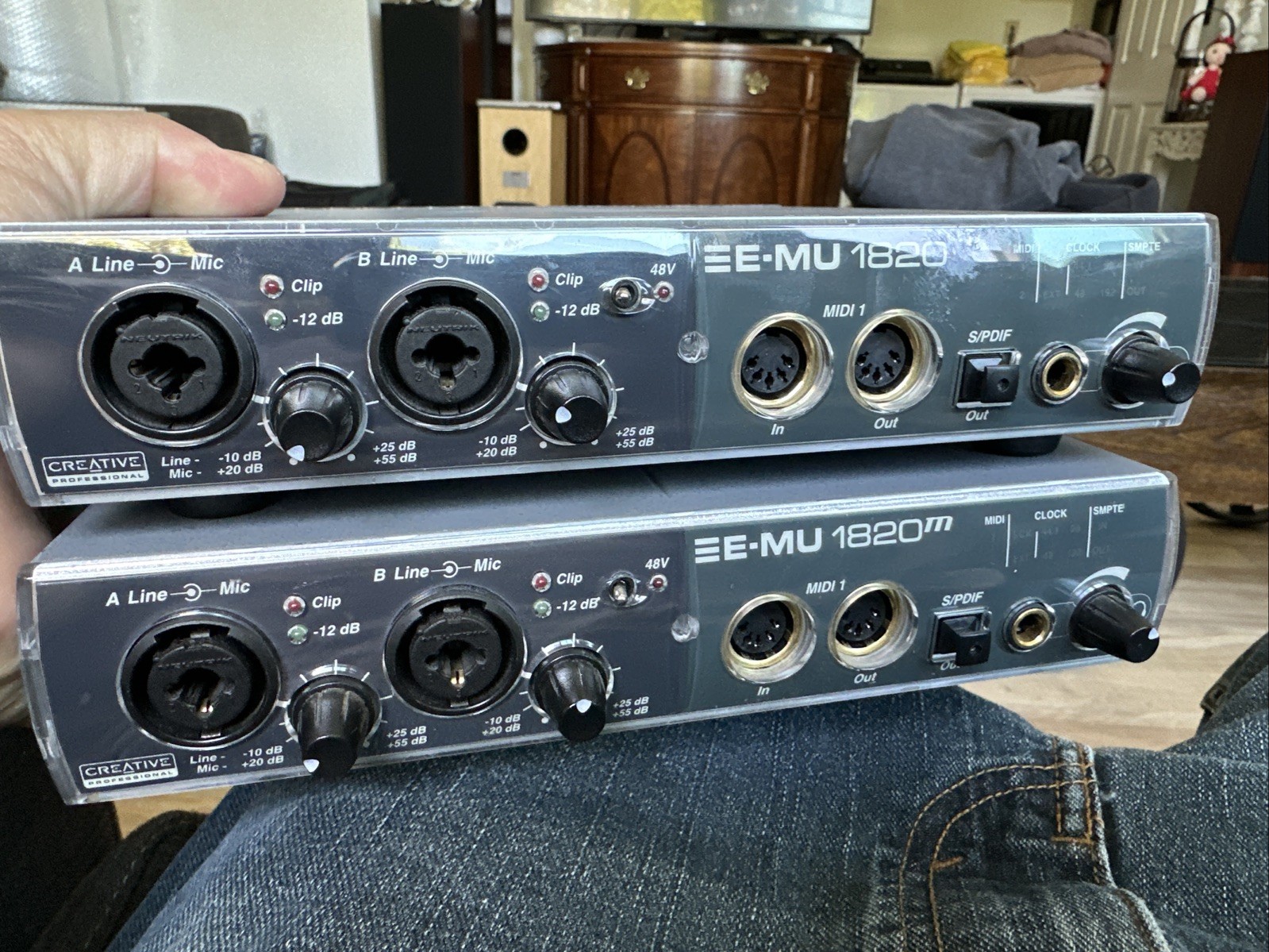 (2) E-MU 1820 DIGITAL AUDIO RECORDING SYSTEM