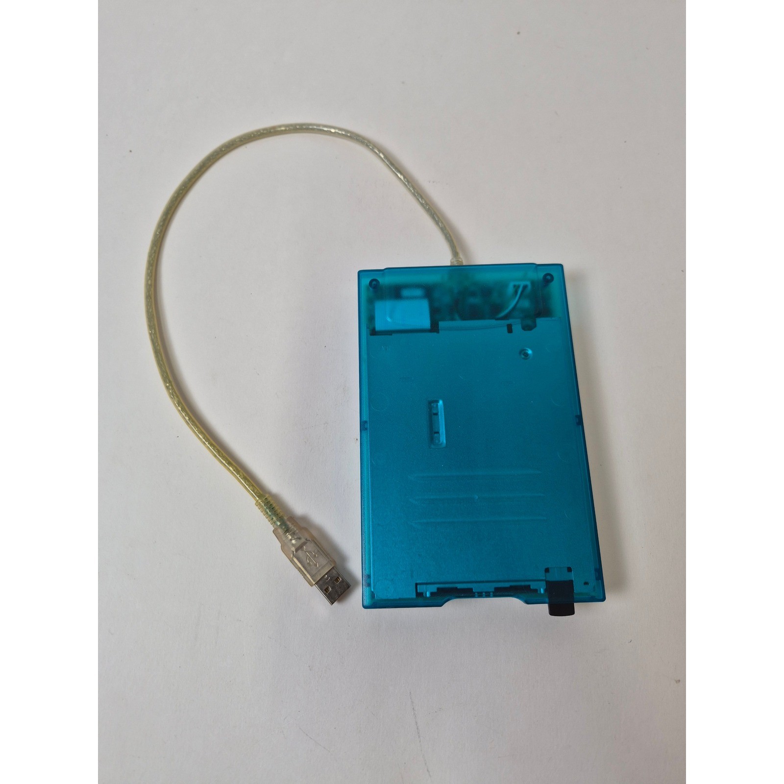 VST Technologies USB External Floppy Disk Drive Teal Blue FDBUSB TEAC FD-05PU