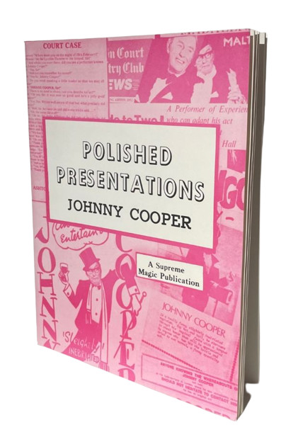POLISHED PRESENTATIONS BOOK Cooper Stage Close Up Magic Tricks Kid Show Comedy