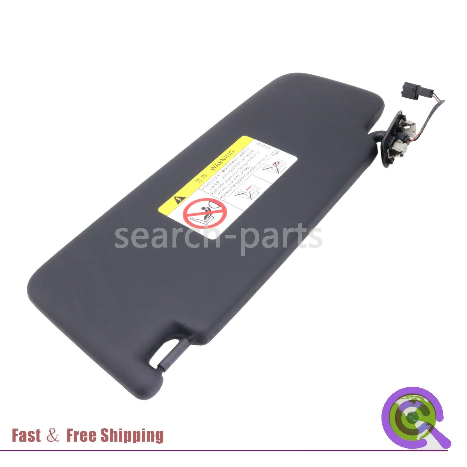 Passenger Side Sun Visor Replacement for Porsche Macan 2.0L and 2.9L Versions