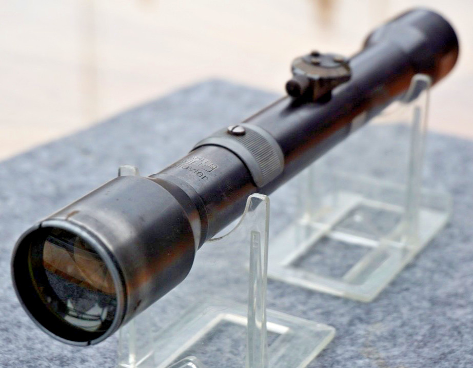 HELIAVIER K. KAHLES WIEN Reticle 8 STEEL TUBE SCOPE K98 ZF39 ORIGINAL WW2