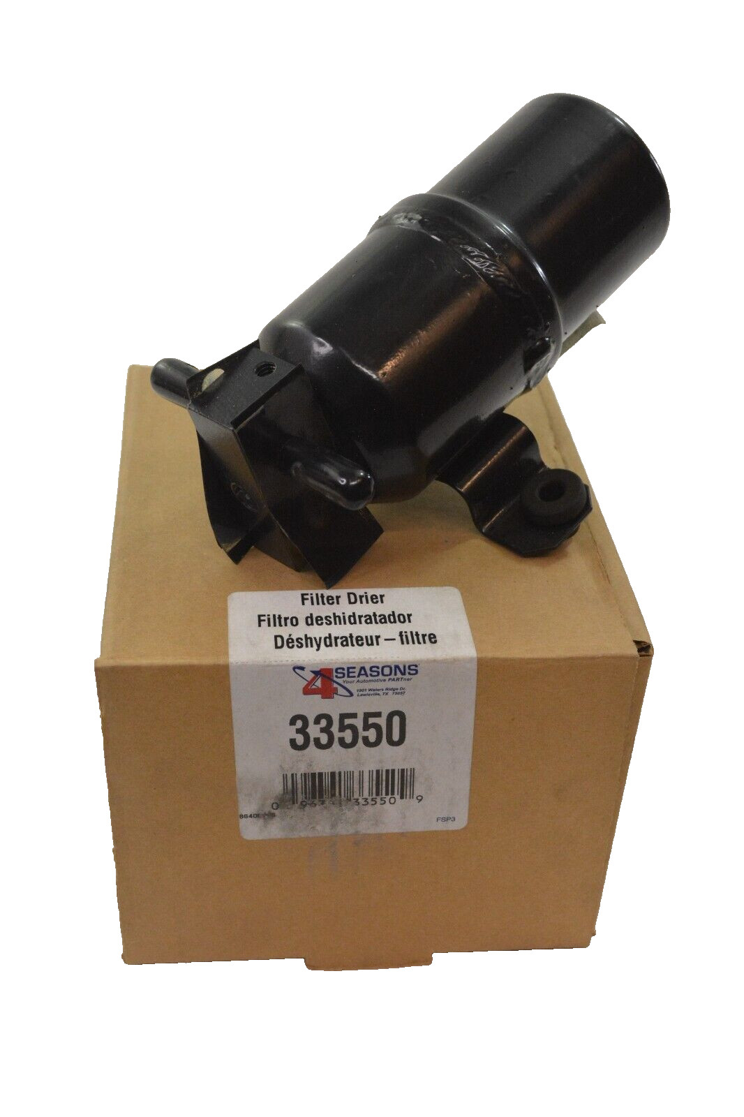 4 Seasons A/C Filter Drier Model 33550 Fits Chrysler-Plymouth-Dodge