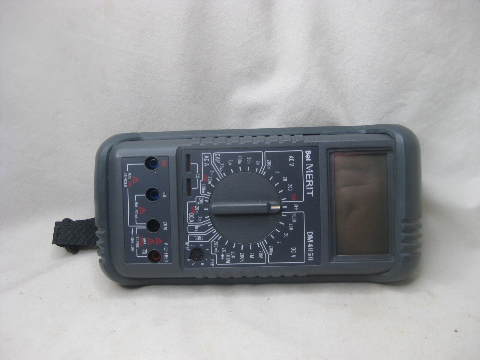 Bel MERIT DM 4050 voltmeter electronic multimeter base unit only *