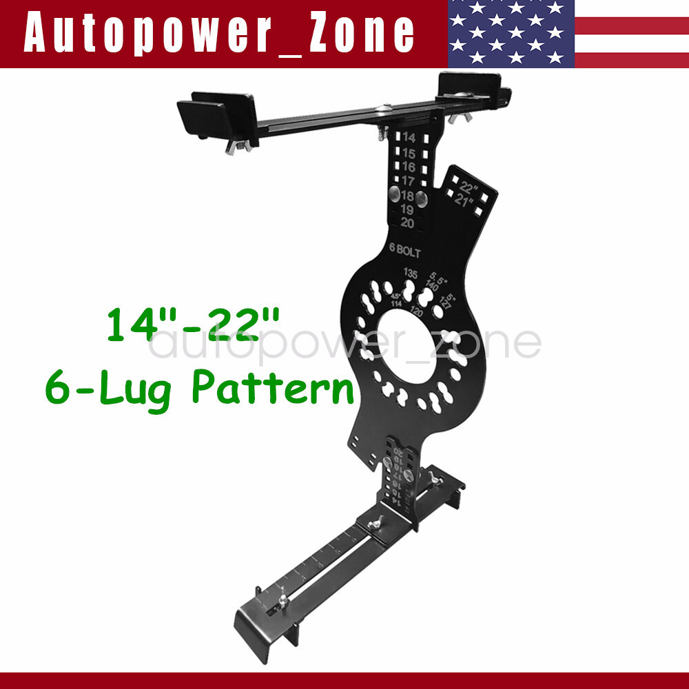 14"-22" Wheel Fit Simulator Tool 6-Lug For Yukon Sierra Denali Tahoe Silverado