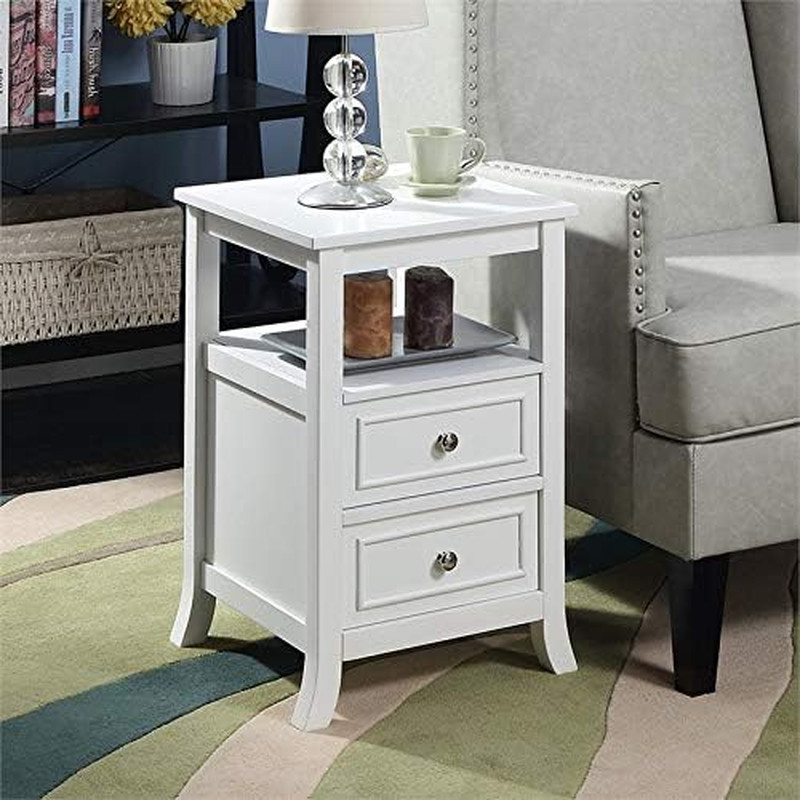 Melbourne End Table, White