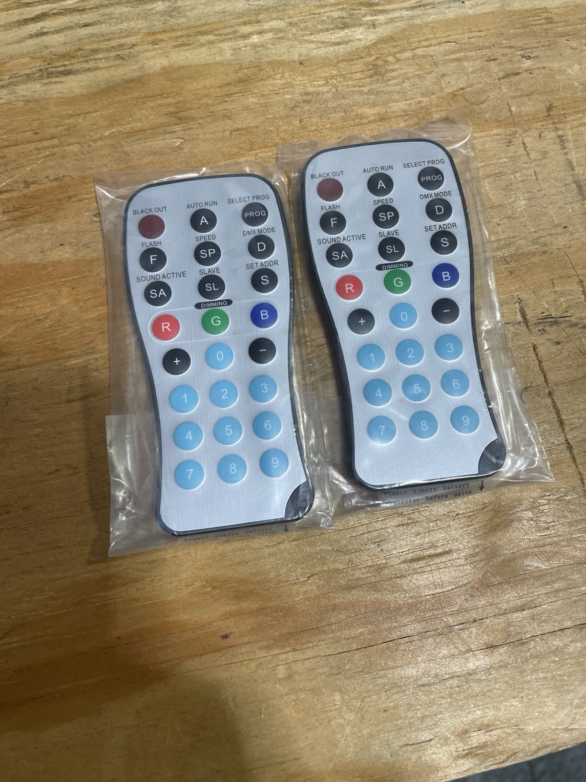 2x ADJ LED RC Remote Control RGB American DJ IR LED Lighting Controller NEW