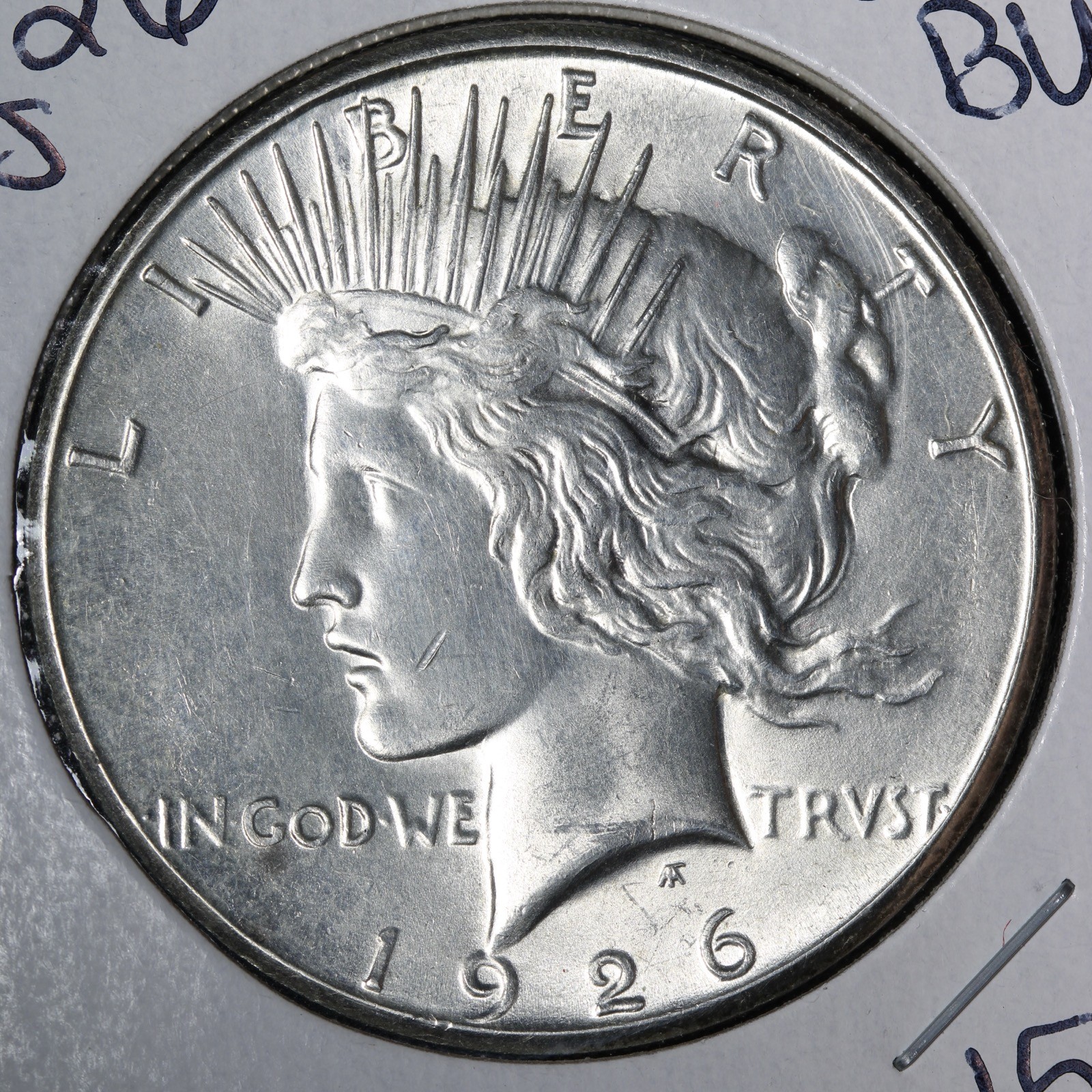 1926-S Peace Silver Dollar GEM BU *UNCIRCULATED* MS E378 YSLA