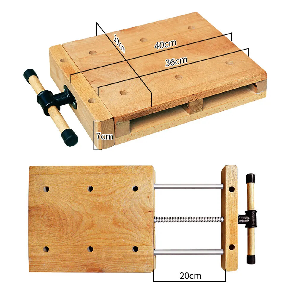 Household Woodworking Table Miniature Multifunctional Beech Woodworking Table