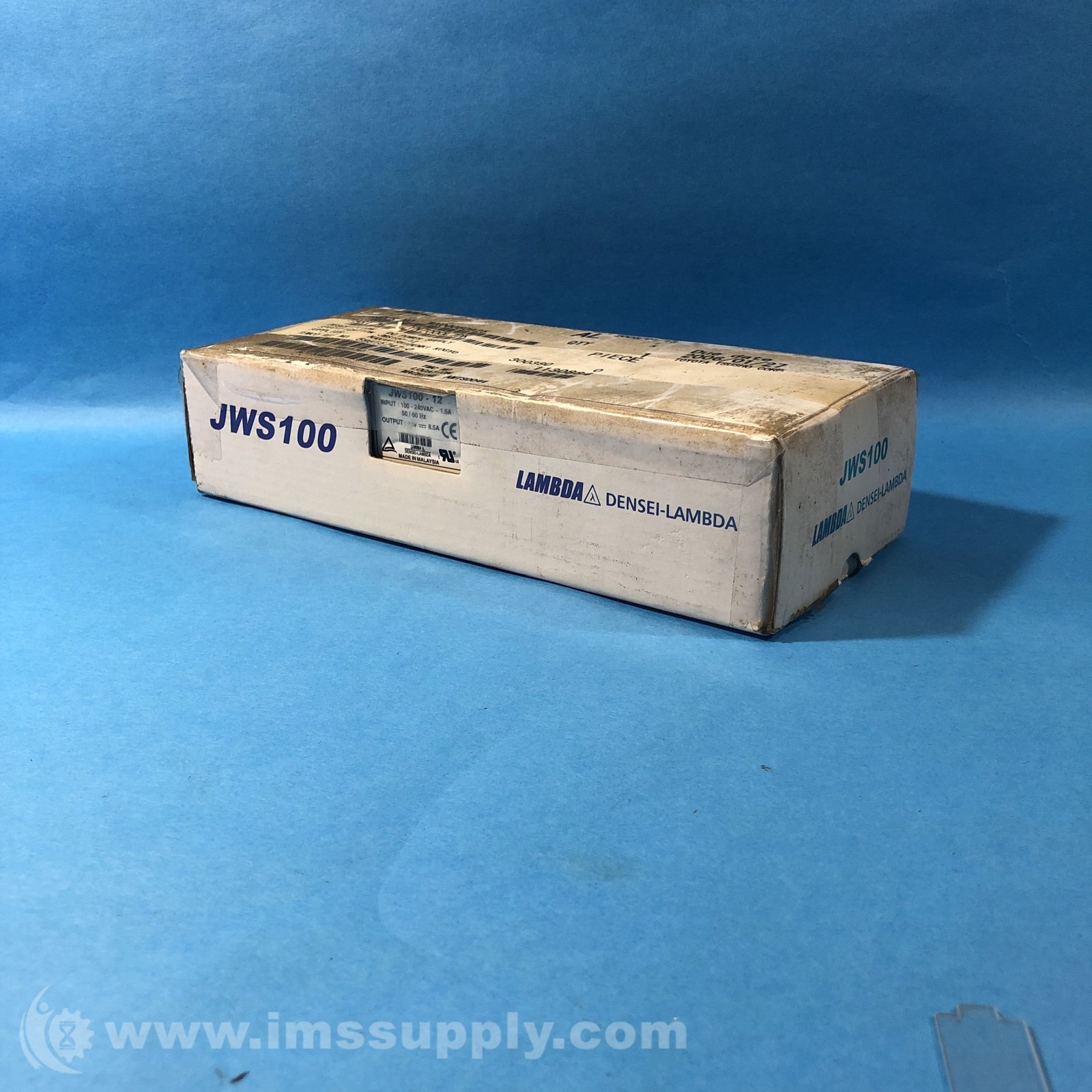 Densei JWS100-12 Power Supply, 100~240VAC / 1.5A / 50~60Hz FNOB