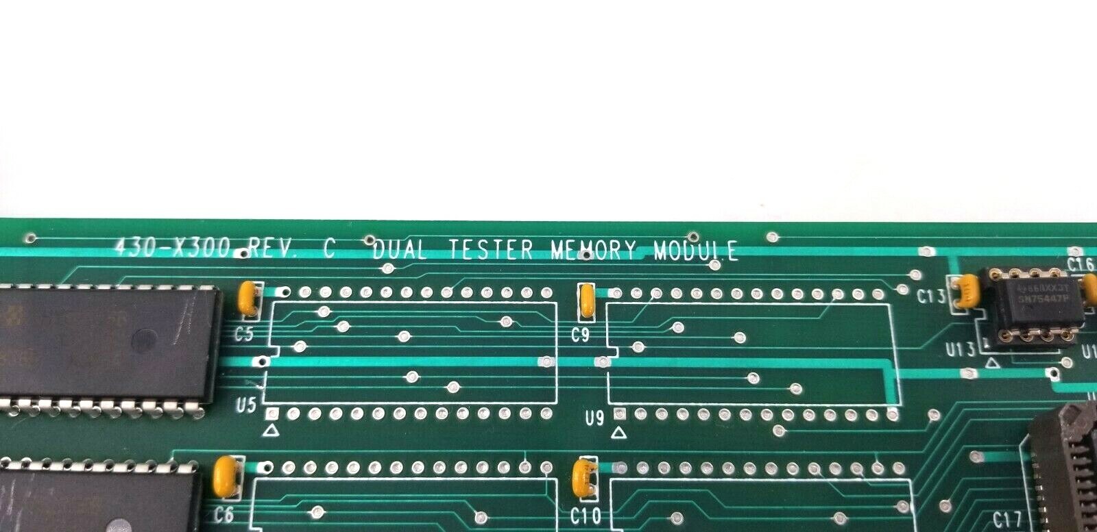 Uson 430-X300 Rev C, Dual Tester Memory Module
