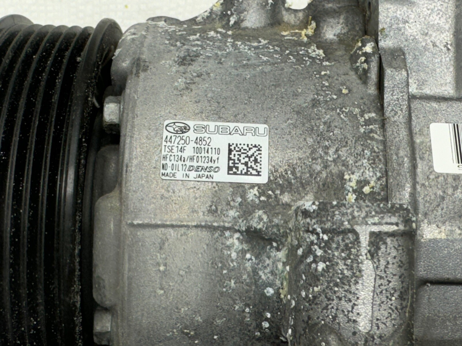 OEM 2020 2021 2022 2023 Subaru Legacy Outback AC Compressor 447250-4852 10K MILE