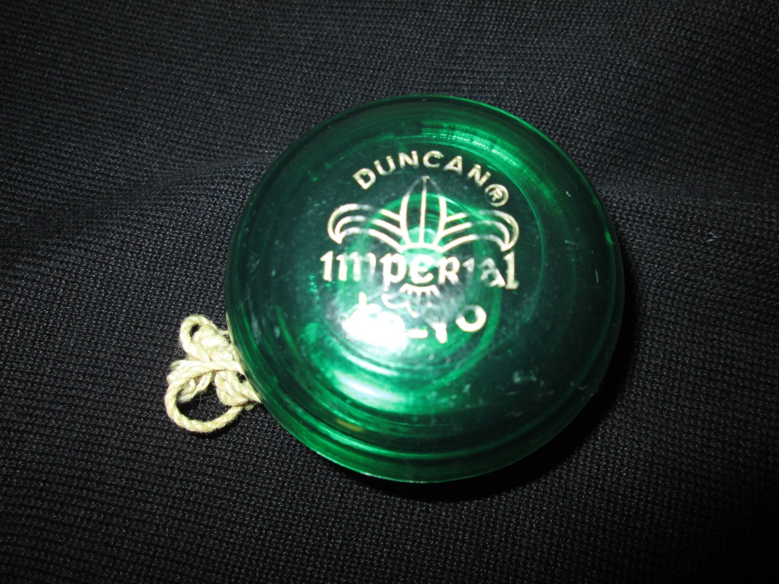 Vintage Duncan Imperial YoYo Early 1970's Classic Green Used
