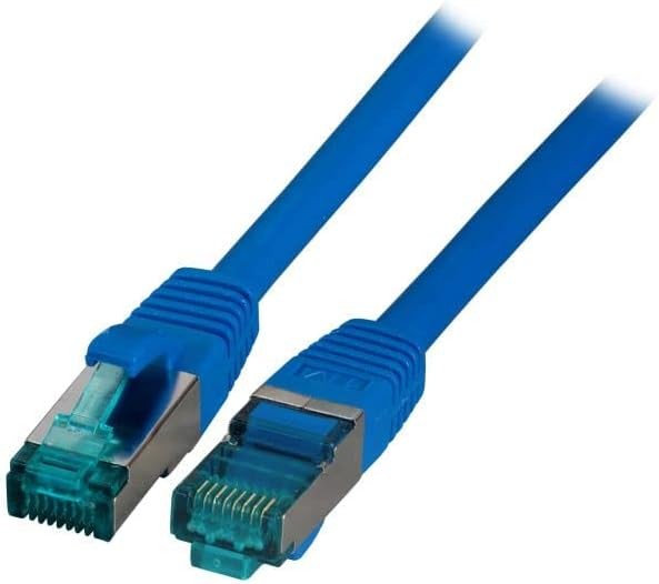 EFB RJ45 Patch Cable S/FTP Cat.6A LSZH 0.15 m Blue