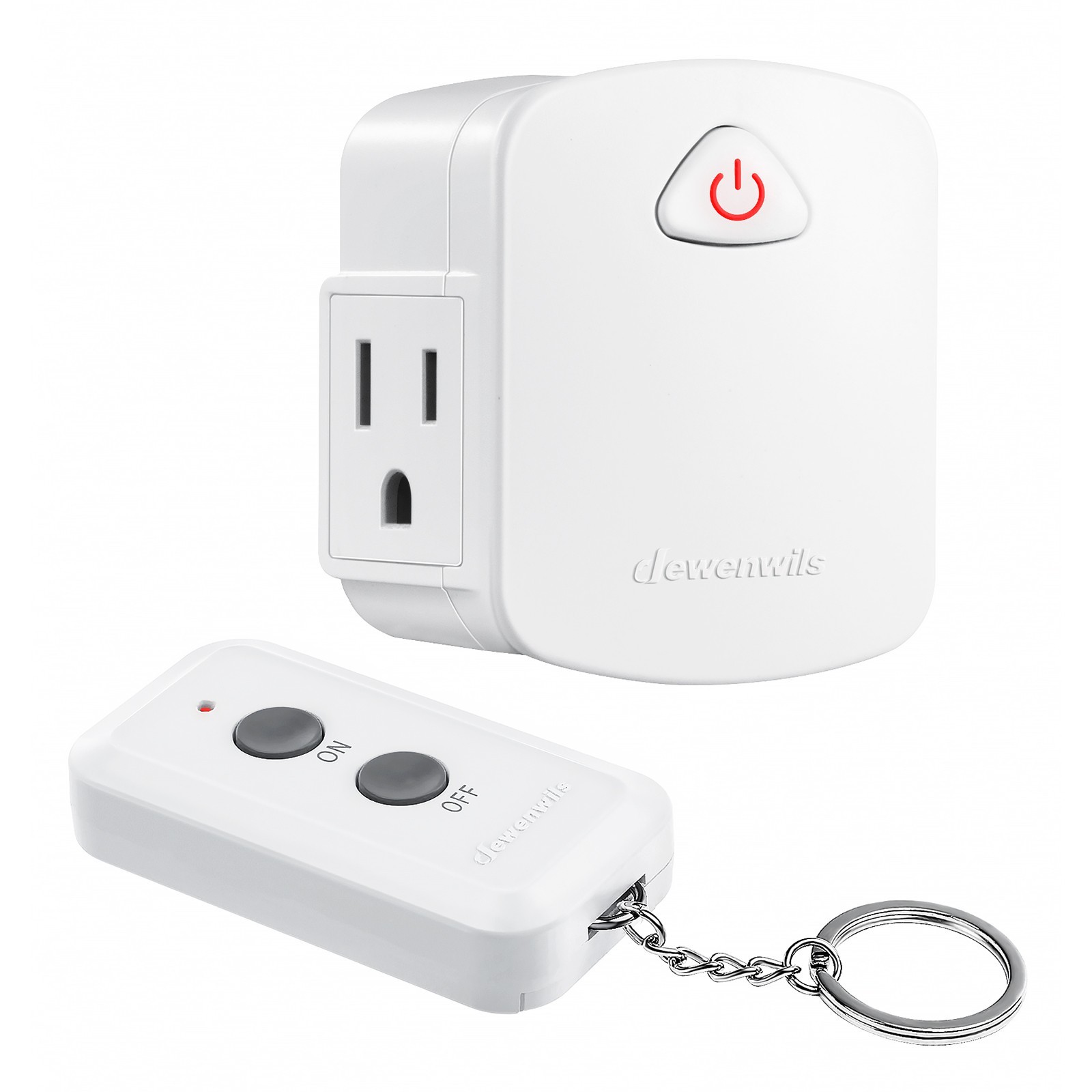 DEWENWILS Remote Control Outlet Wireless Remote Light Switch 100 FT Long Range