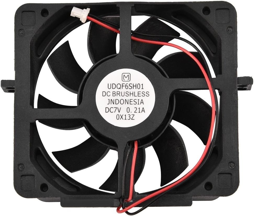 Replacement 30dB PS2 Cooler Fan, 2-Pin Connector, Easy Swap Installation
