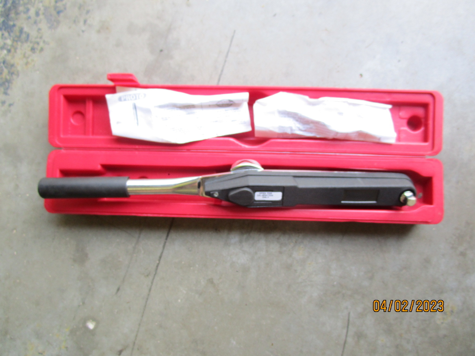 Proto Tools J6121F Torque Wrench 0-175 Lbs New