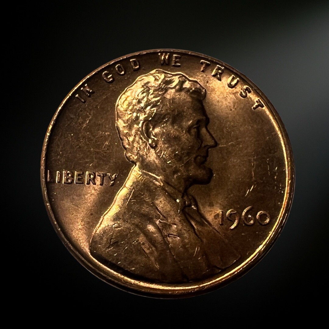 1960 Lincoln Memorial Penny BU Brilliant Uncirculated Philadelphia Mint