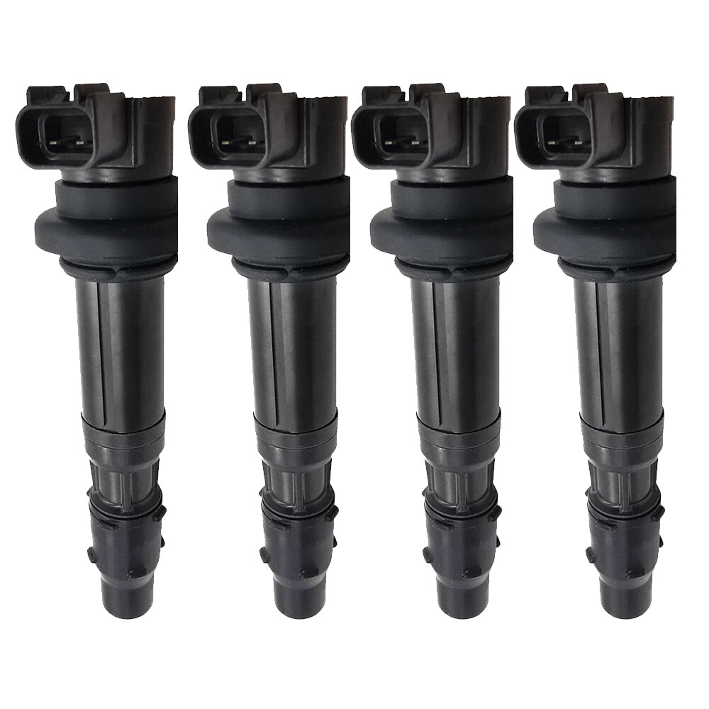 4PCS Ignition Coils F6T553 for Kawasaki Ninja ZX-6R Triumph Tiger Mitsubishi