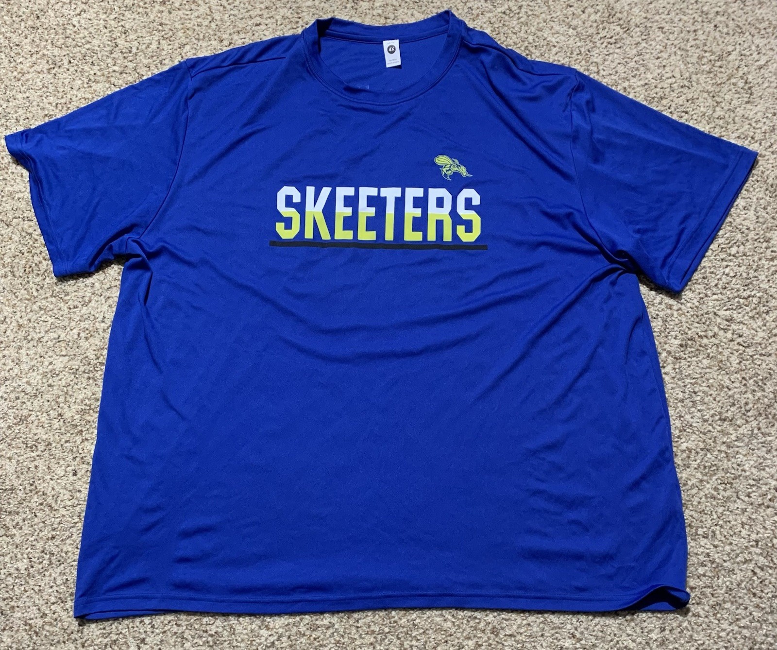 BAW Men’s Skeeters Jersey #20 Amegy Bank Sz. 4XL NEW Blue