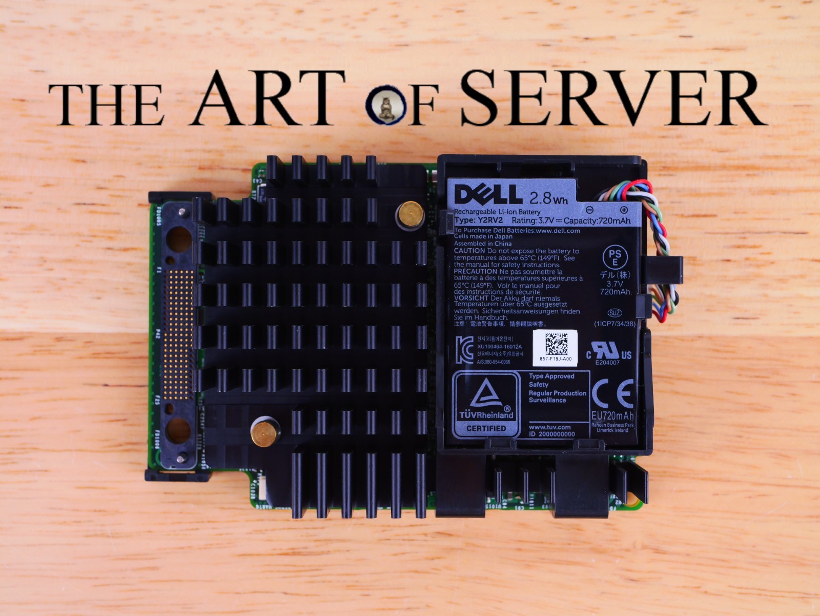 Dell PERC H740P Mini Monolithic 5FMY4 12Gbps 8GB CacheVault BBU MegaRAID