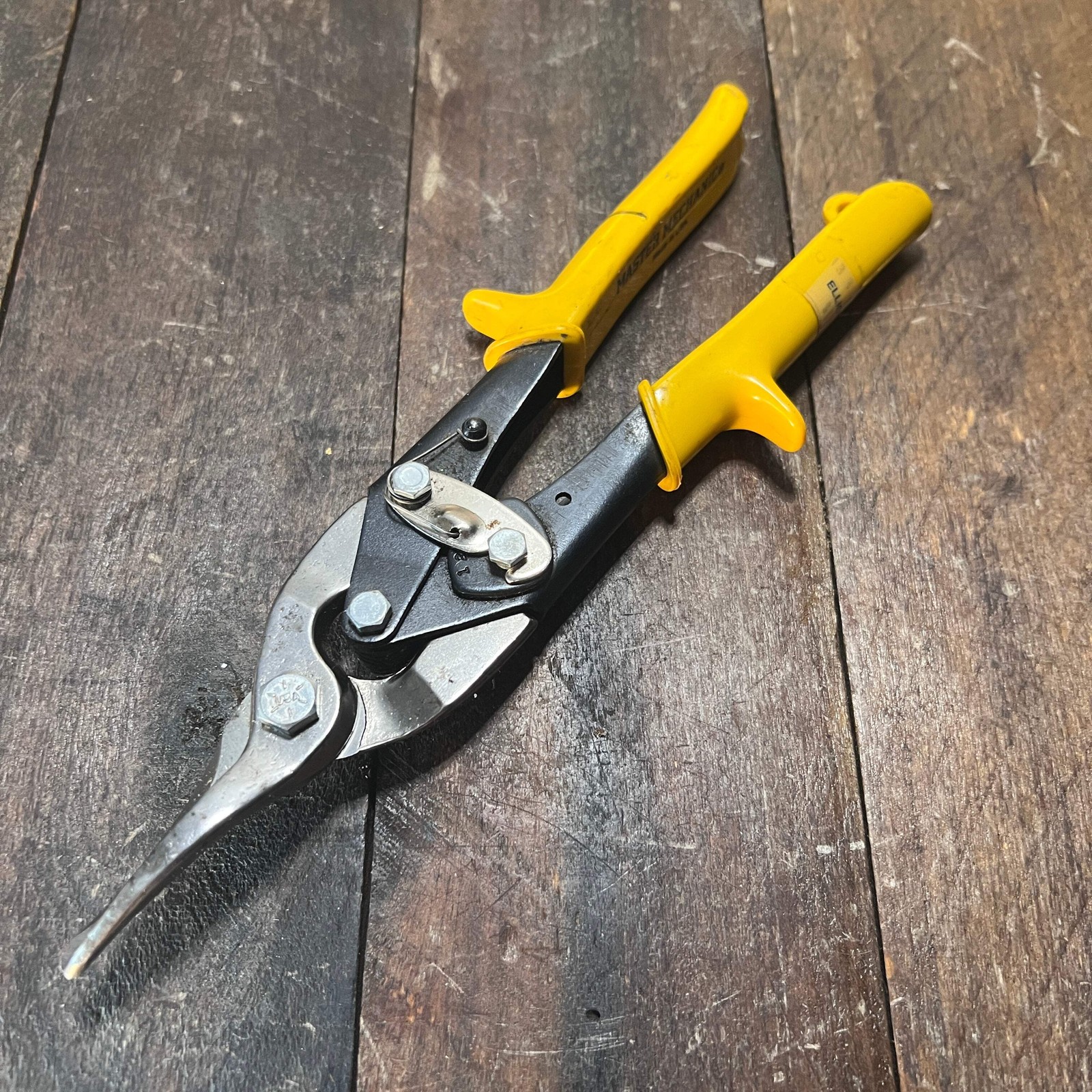 Master Mechanic 10 Inch Straight Tin Snips
