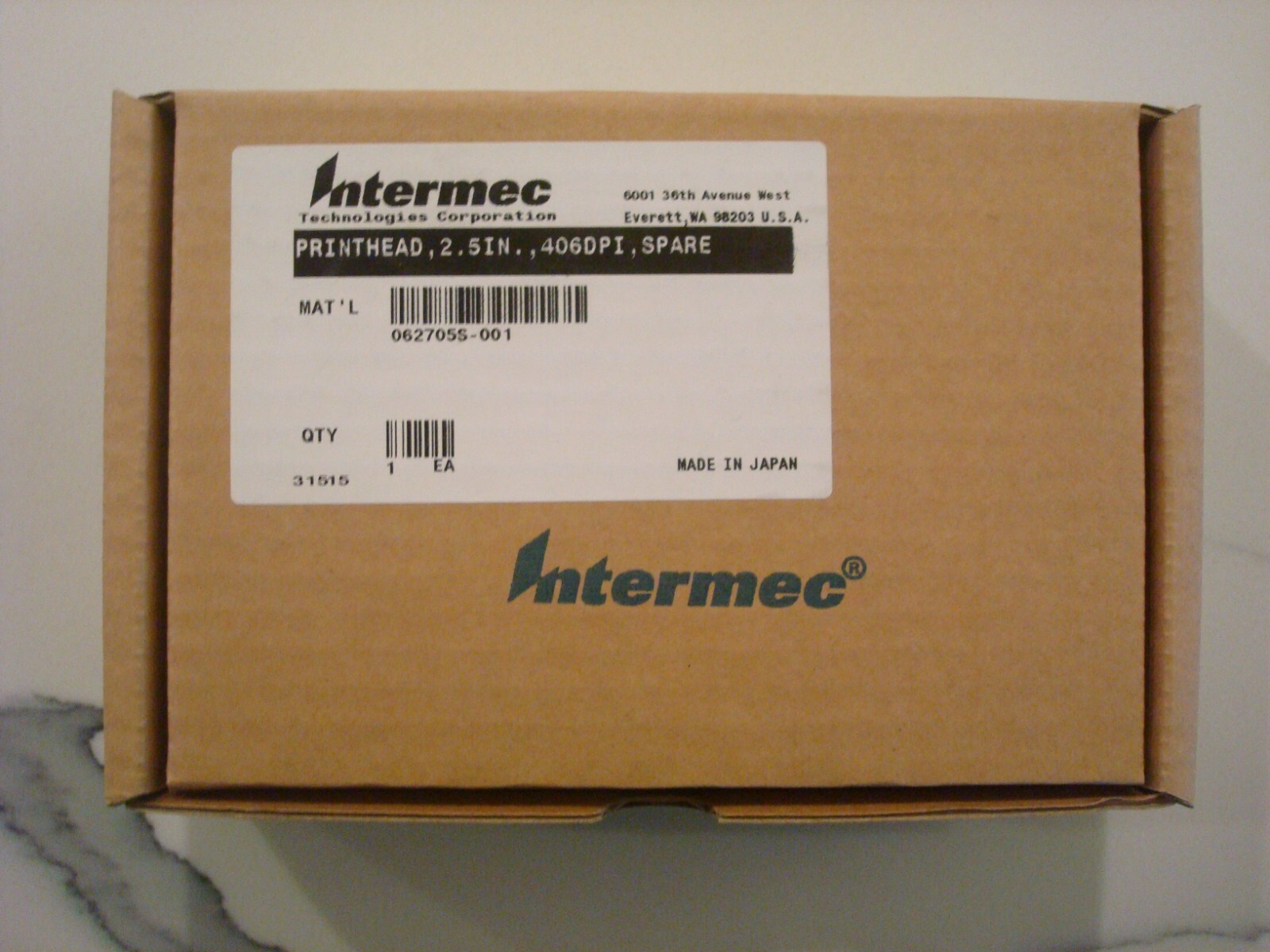 Intermec 3240 Printhead Kit - 406 dpi 062705S-001   NEW IN BOX